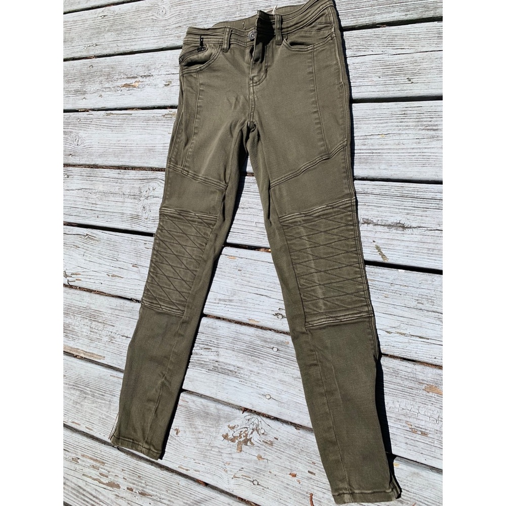 Free people army green jeans